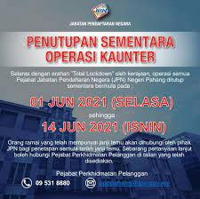 permohonan rasmi di buka permohonan jawatan penolong pegawai pendaftaran kp29 jpn seluruh negara di buka. Jpn Pahang Jpnkuantan Twitter