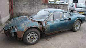 The best thing about the story is that the car was sold to a real car enthusiast who spared no expense in restoring this beauty. Rust Bucket Ferrari Dino Barn Find Sells For 221 000 Poor Vehicle Condition Doesn T Deter Eager Bidders