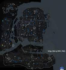 Mapa Watch Dogs Map Watch Dogs Map Watch Watch Dogs Map