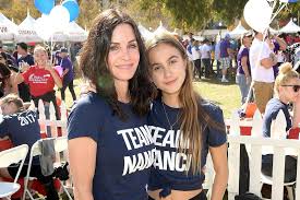She is a daughter of a businessman richard lewis cox and a housewife courteney. Inkl Courteney Cox Takes On Tiktok Challenge With Daughter Coco Arquette Evening Standard