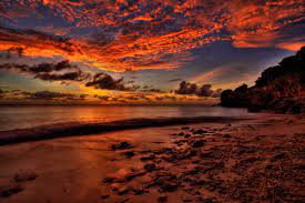 Driehoeken op het wegdek, die aangeven dat voorrang dient te Curacao Beach At Sunset So Beautiful That It Doesn T Look Real Facebook Cover Photos Cover Photos Beach Photography