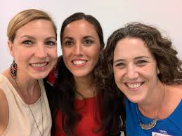 So honored to be with @GinnyGoldman1 and @cristinafortx as they pave the  way to flip #Texas!