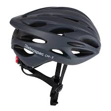 Retrospec Cm 3 Bike Helmet With Led Safety Light Adjustable Dial And 24 Vents Walmart Com Walmart Com