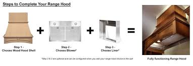 Shop wayfair for all the best 42 inches island range hoods. Range Hoods Air Pro Formerly Fujioh Decorative Mantle Wall Mount Wood Range Hood With Corbels Kitchensource Com