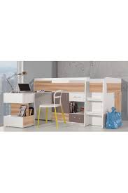 Con un soppalco cinius, da una sola stanza ne ricaviamo due! Letto A Soppalco Con Scrivania Blog 200x90 Cm