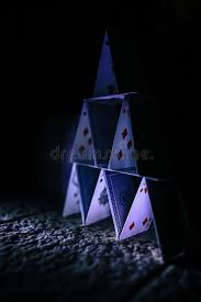 Select 2 cards from the deck. Flimsy Pile Of Playing Cards Stacked In Seemingly Stable House Of Cards Stock Photo Image Of Building Balance 149998314