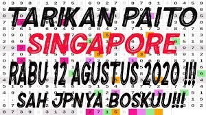Tarikan Paito Sgp 12 Agustus 2020 Paito Jitu Youtube