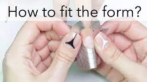 How To Fit Your Nail Form Perfectly Nailcou Secrets Youtube Acrylic Nail Shapes Builder Gel Nails Acrylic Nails At Home