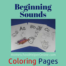 Comic book superhero sound effect coloring pages. Beginning Sounds Coloring Pages Homeschool Helper Online
