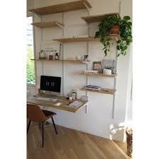 Bureau Cremaillere Etageres Bibliotheque Diy Cremaillere Etagere Deco Bureau Cremaillere