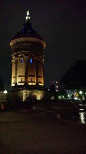 Wasserturm Bei Nacht
