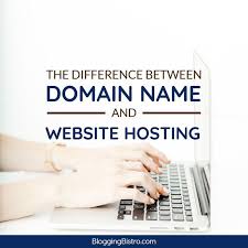 The Difference Between A Domain Name And Website Hosting Domain Registration Domain Registration Domai Website Hosting Web Hosting Website Website Domains