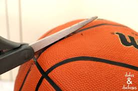 Full of dimension and complementary to your existing glam decor, this silver metal round wall decor suits modern and contemporary style spaces. Old Basketball Craft Ideas Repurposed Basketball Bowls Basketball Cut In Half