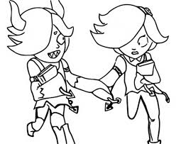 Trader carl skin idea for tara s bazaar art collab 2020 brawlstars linkedin learning kostenlos testen. Kleurplaat Brawl Stars Seizoen 3 Colette En Trixie Colette 1
