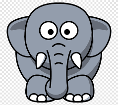 Gambar pensil hitam dan putih satu warna lukisan sketsa. Gajah Bercanda Gajah Di Kamar Anak Kartun Gajah Anak Mamalia Png Pngegg