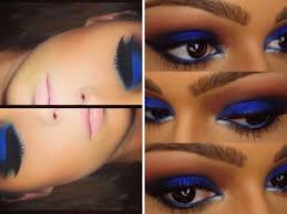 makeup tips for wearing royal blue