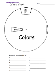 People also love these ideas. Color Wheels Printable Worksheet Enchantedlearning Com