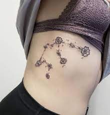 211 Likes 1 Comments Lynx Lunarphasetattoos On Instagram Forgot To Post This Floral Aquarius Tattoo I Got T Aquarius Tattoo Constilation Tattoo Tattoos