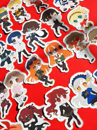 Persona Stickers · Maneki Neko Art · Online Store Powered by Storenvy