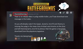 You can find the web and pc versions of discord on the program's. Discord Message Goes Viral Pubg Mobile India Trailer And Game Available Synchronously