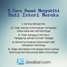 Hadist suami menyakiti istri, dalam islam tidak dibenarkan seorang suami yang menyakiti istrinya. Jawaban Com On Twitter Inilah 5 Cara Suami Menyakiti Hati Isteri Mereka Tanpa Mereka Sadari Selengkapnya Klik Http T Co Od5i955d1m Http T Co Hzfoawm1y3