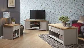 Buy online with free delivery! Lancaster Living Room Furniture Coffee Table Lamp Table Tv Cabinet Cream Grey 36 99 Picclick Uk