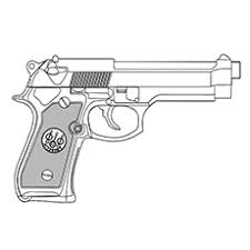 As your kid colors, you can explain to him the. Gun Coloring Pages For The Little Adventurer In Your House