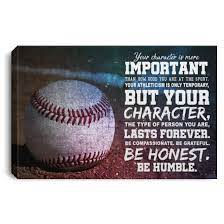 We did not find results for: Character Is More Important Baseball Canvas Wall Art Alca1030 Sports Locker Hq