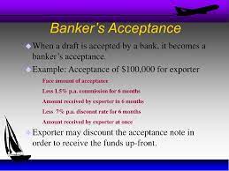 Choose from 4 different sets of flashcards about bankers acceptances on quizlet. Disadvantages Of Bankers Acceptance 16 Key Pros And Cons Of Hire Purchase In Business Googlesir The Draft Specifies The Amount Of Funds The Date Of The Payment Or Maturity Myrtie Archuleta