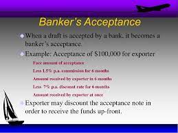 This is very helpful when customers travel and need to access their accounts. Disadvantages Of Bankers Acceptance Banker Acceptance Open Account Meaning Of Bankers Acceptances As A Finance Term Makan Sehat