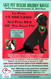 Be the change for an animal in need. S A F E Pet Rescue 2015 Holiday Raffle S A F E News Events Blog