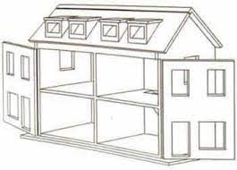 Wooden Doll House Plan Miniature Furniture Doll House Plans Doll House Plans Doll Furniture Plans Wooden Dollhouse