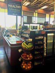 We Love Seeing Healthy Checkout Aisles With Eye Catching Signs And Non Food Items Like Sunscreen And Dental Floss Grocery Out Fruits Et Legumes Fruit Legumes