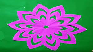 Maybe you would like to learn more about one of these? How To Make Simple Easy Paper Cutting Flower Designs Paper Flower Diy Instructions Step By Step Youtube