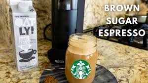 Starbucks coffee machines barista oatly milk gluten. Starbucks Brown Sugar Shaken Espresso Recipe Iced Brown Sugar Oat Milk Espresso Youtube