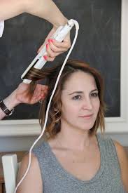 Make sure hair stays straight by working in a medium to. How To Beach Waves For Short Hair Style Little Miss Momma