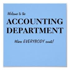 Welcome To The Accounting Department Where Everybody Counts Accounting Humor Accounting Jokes Accounting