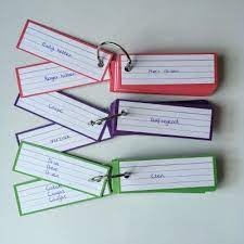 Create your own or find cards already created by students and quizlet makes it simple to create your own flashcards, study those of a classmate, or. Use Flashcards For Your Exams Flashcards And Stationery