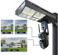 Solar Street Light with Camera Outdoor Waterproof Security ...