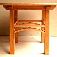The feature common to hardwood dining tables is the large stained table top, shimmering with woodgrain. Mission Dining Tables Craftsman Arts And Crafts Stickley Style Dining Tables Custommade Com