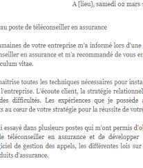 Comment lancer un appel d'offres auprès de sociétés déterminées ? Lettre De Motivation Teleconseiller Assurance Lettre De Motivation