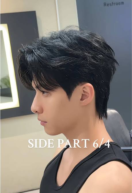 Kiểu Tóc Side Part Dành Cho Anh Em Mặt Dài