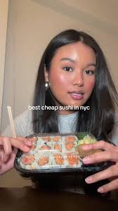 i would eat this everyday if i could tbh (251 ginza sushi) #cheapsushinyc  #sushinyc