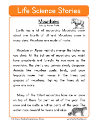 Within this unit the same concept and approach is utilised to engage. Science Reading Comprehension Worksheets