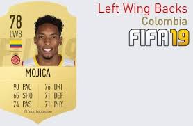 Johan mojica's jersey number is 25. Johan Mojica Fifa 19 Spieler Statistik Card Preis