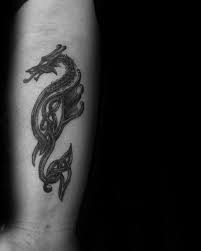 The unmatched intricacy of the celtic dragon tattoo also had some deep connections to the celtic folklore and symbolic meaning. 50 Celtic Dragon Tattoo Designs For Men Knot Ink Ideas