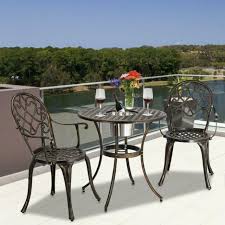 When considering which outdoor bistro table to buy, it's important to from accent tables to bistro sets, you can find everything you need to elevate your outdoor space at every day low prices. Outdoor Patio Bar Mobile Wicker Cart Ice Bucket Shelf Storage Furniture Brown For Sale Online Ebay