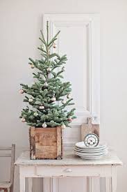 44 Space Saving Christmas Trees For Small Spaces Digsdigs Small Christmas Trees Small Space Christmas Tree Mini Christmas Tree