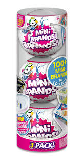 Zuru mini brands gold rush, series 2 wave 2, series 1 surprise pick your toy. 5 Surprise Mini Brands Autentica Mini Shopping Brands Bola Zuru Novo Brinquedos De Personagens De Tv E Filmes River Fast Brinquedos E Hobbies