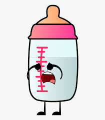 Baby Bottle Baby Milk Bottle Cartoon Free Transparent Clipart Clipartkey Mother feeding newborn bawith breast and bottle. clipartkey